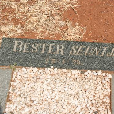 BESTER Seuntjie 1973-1973