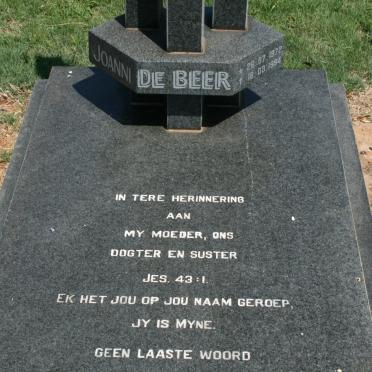 BEER Joanne, de 1972-1994