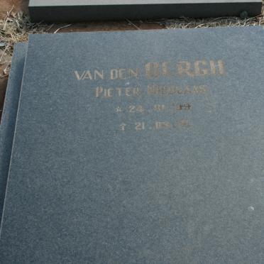 BERGH Pieter Nicolaas, van den 1909-1991