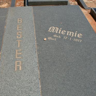 BESTER Miemie 1917-