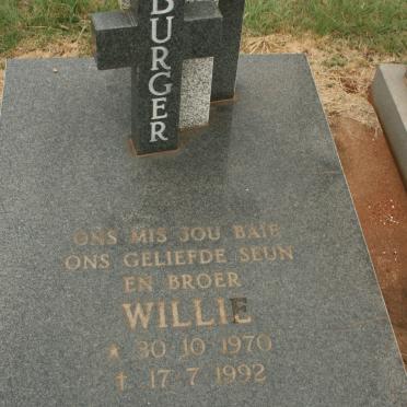 BURGER Willie 1970-1992