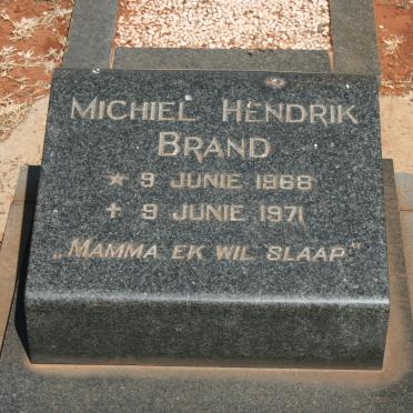 BRAND Michiel Hendrik 1968-1971