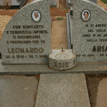 CASIERI Leonardo 1920-1985 &amp; Maria 1916-1992