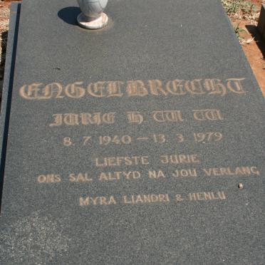 ENGELBRECHT Jurie H.W.W. 1940-1979