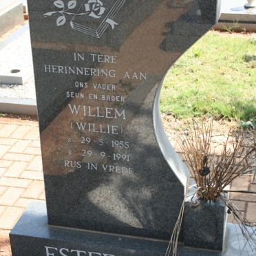 ESTERHUIZEN Willem 1955-1991