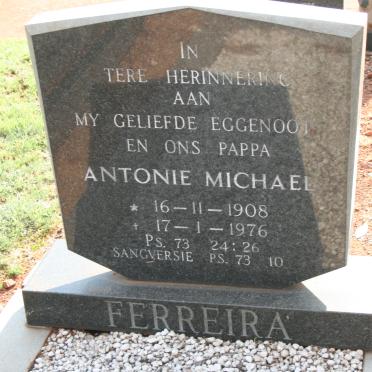 FERREIRA Antonie Michael 1908-1976