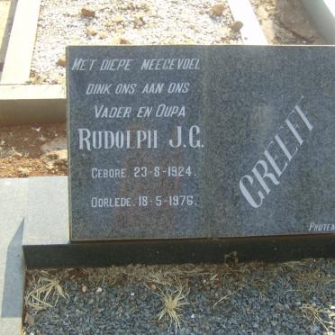 GREEFF Rudolph J.G. 1924-1976