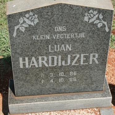 HARDIJZER Luan 1986-1986