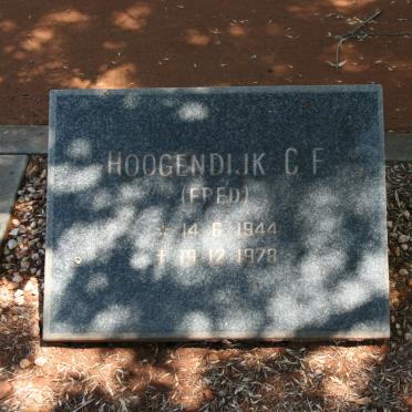 HOOGENDIJK C.F. 1944-1978