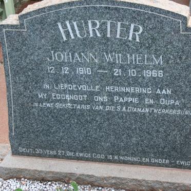 HURTER Johann Wilhelm 1910-1966