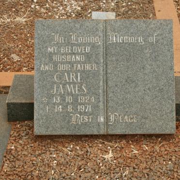 JAMES Carl 1924-1971