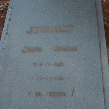 JOUBERT Annie ? 1923-1973