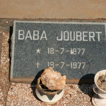 JOUBERT Baba 1977-1977