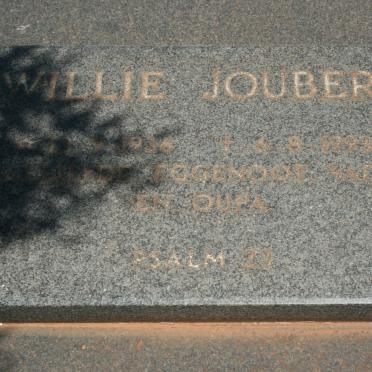 JOUBERT Willie 1936-1993