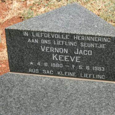 KEEVE Vernon Jaco 1980-1983