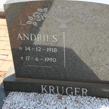 KRUGER Andries 1918-1990