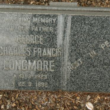LONGMORE George Charles Francis 1923-1992