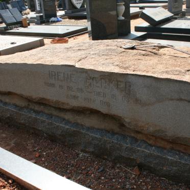 MERKER Irene 1925-1991