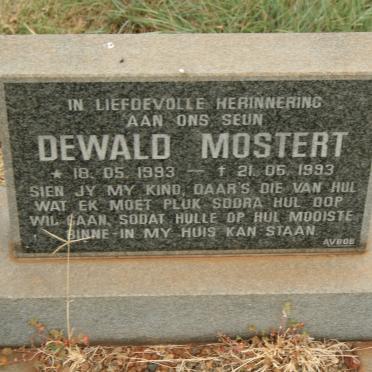 MOSTERT Dewald 1993-1993
