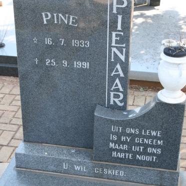 PIENAAR Pine 1933-1991