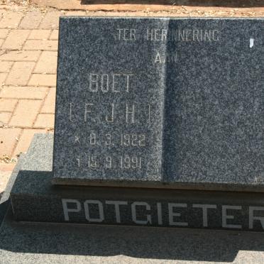 POTGIETER F.J.H. 1922-1991