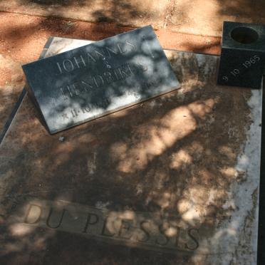 PLESSIS Johannes Hendrikus, du 1941-1982