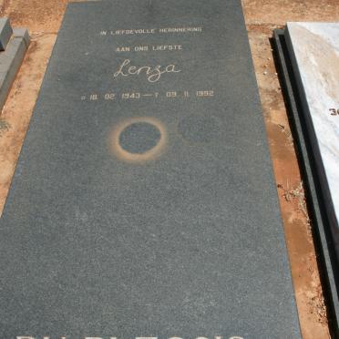 PLESSIS Lenza, du 1943-1992