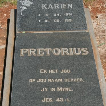 PRETORIUS Karien 1991-1991
