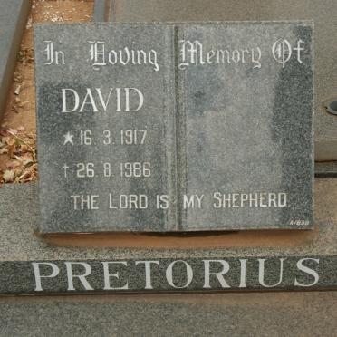 PRETORIUS David 1917-1986