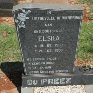 PREEZ Elsha, du 1990-1990