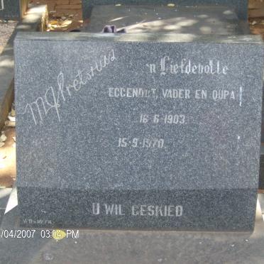 PRETORIUS M.J. 1903-1970