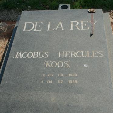 REY Jacobus Hercules, de la 1930-1989