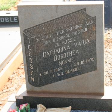 TEESSEN Catharina Maria Dorothea 1955-1972