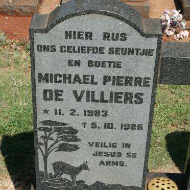 VILLIERS Michael Pierre, de 1983-1985