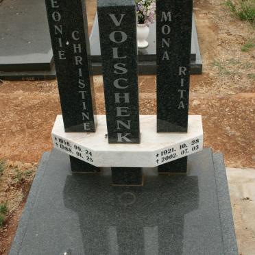 VOLSCHENK Mona Rita 1921-2002 :: VOLSCHENK Leonie Christine 1958-1988