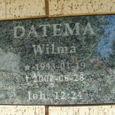 DATEMA Wilma 1953-2007