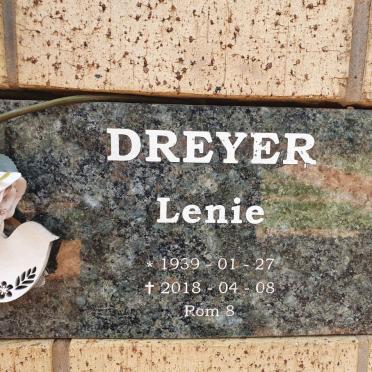 DREYER Lenie 1939-2018