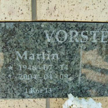 VORSTER Martin 1948-2004