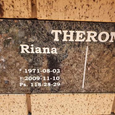 THERON Riana 1971-2009