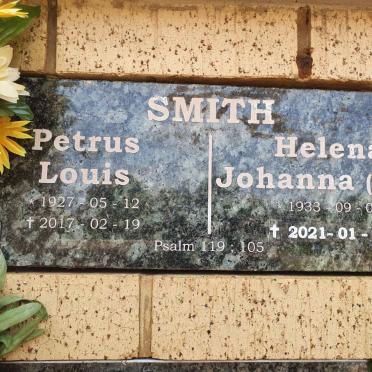 SMITH Petrus Louis 1927-2017 &amp; Helena Johanna 1933-2021