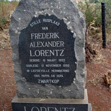 LORENTZ Frederik Alexander 1903-1992