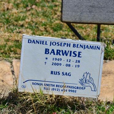 BARWISE Daniel Joseph Benjamin 1949-2009