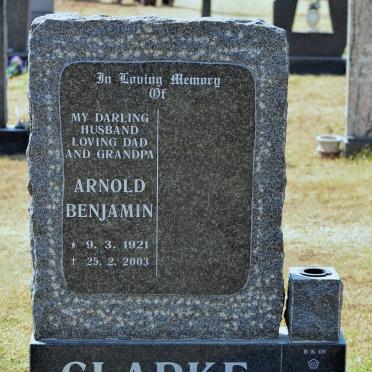 CLARKE Arnold Benjamin 1921-2003