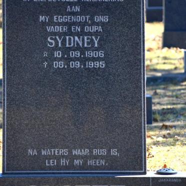 CLOETE Sydney 1906-1995