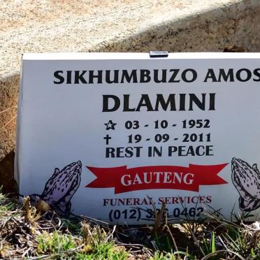 DLAMINI Sikhumbuzo Amos 1952-2011