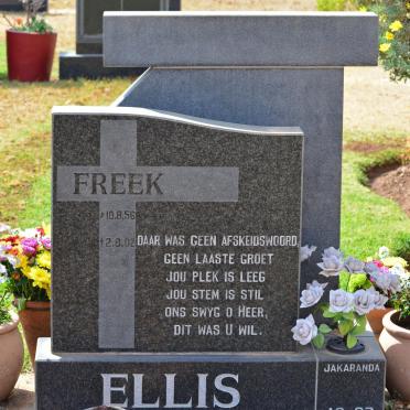 ELLIS Freek 1956-2002