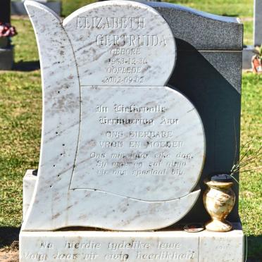 GERBER Elizabeth Gertruida 1943-2002