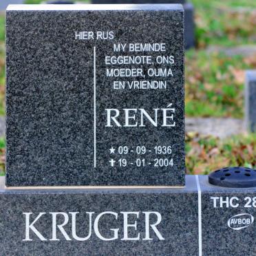 KRUGER René 1936-2004