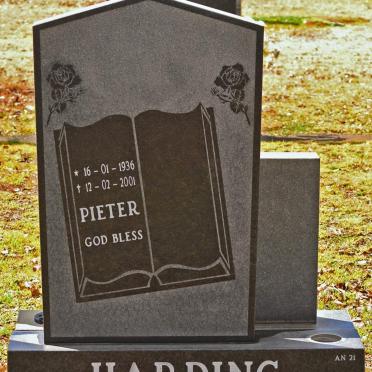 HARDING Pieter 1936-2001