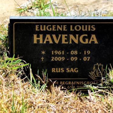 HAVENGA Eugene Louis 1961-2009